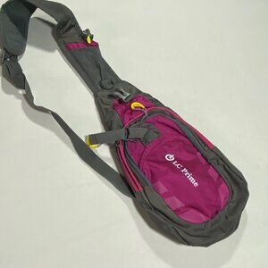 LC Prime Crossbody Hiking Bag Water-Resistant Nylon For Outdoor & Everyday